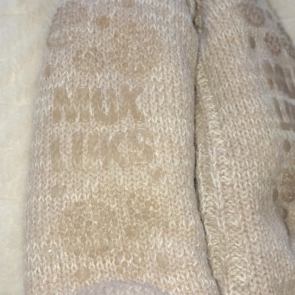 Muk Luks Cabin Sock - Cream Women's One Size